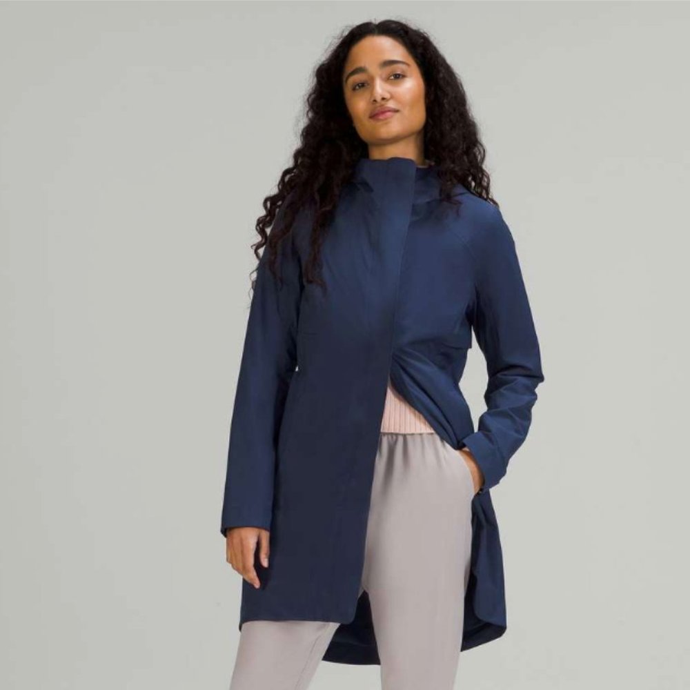 NWT Rain Rebel Jacket Night Sea Sz 6